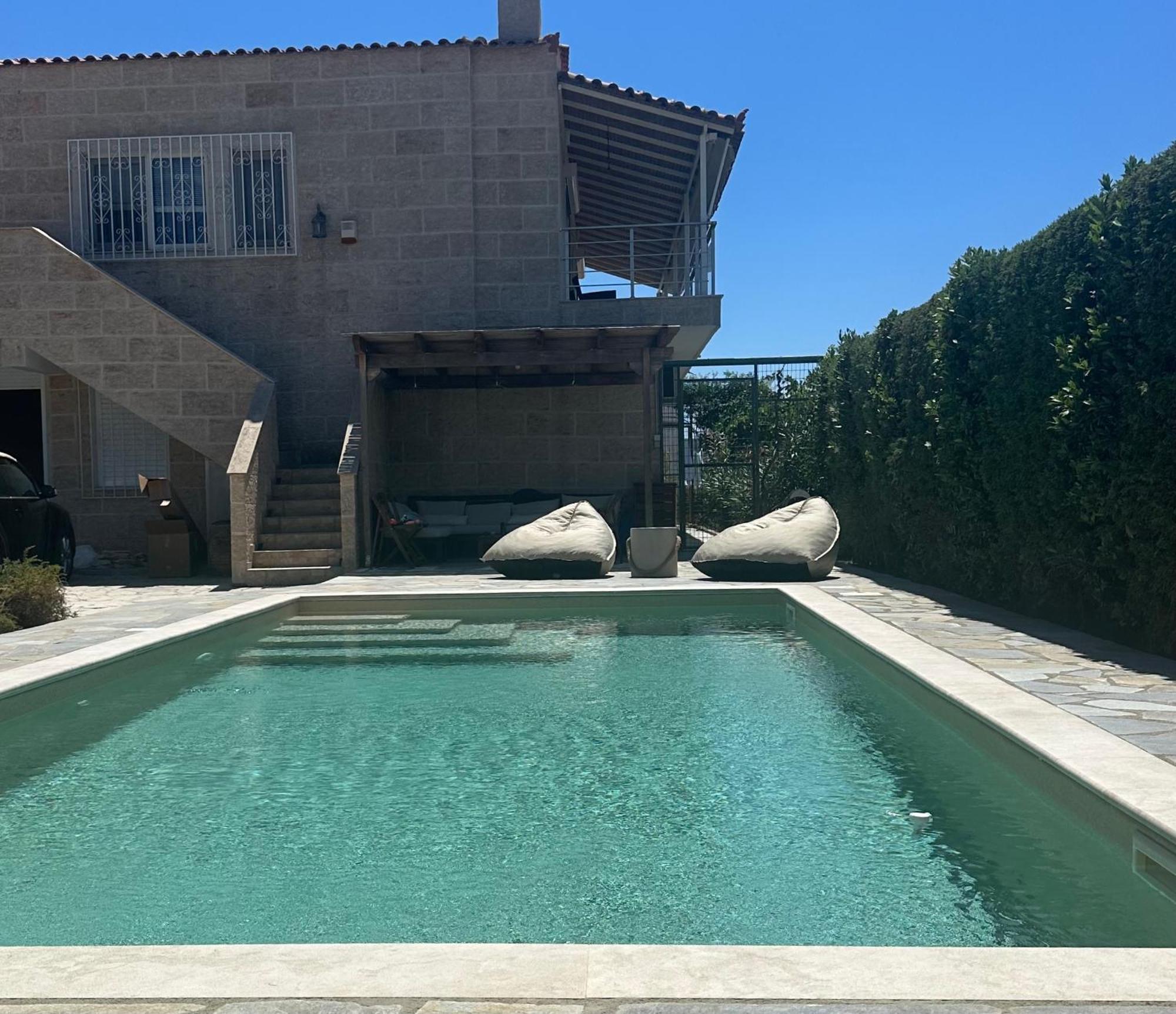 Villa Agia Marina 5M Walk To The Beach With Private Pool Buitenkant foto
