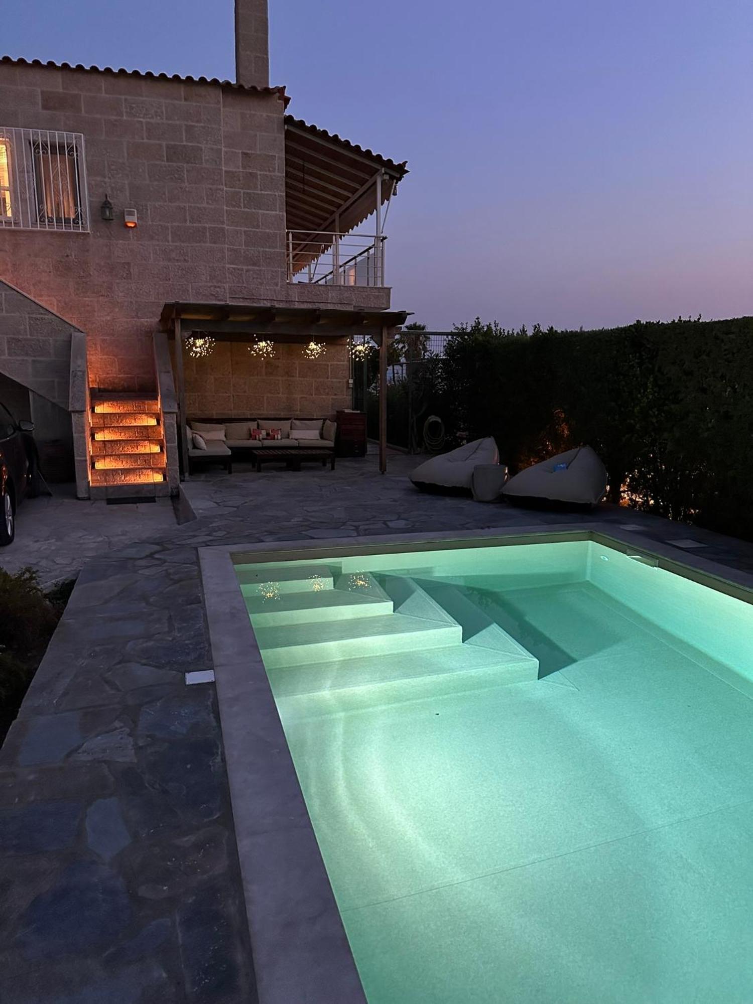 Villa Agia Marina 5M Walk To The Beach With Private Pool Buitenkant foto